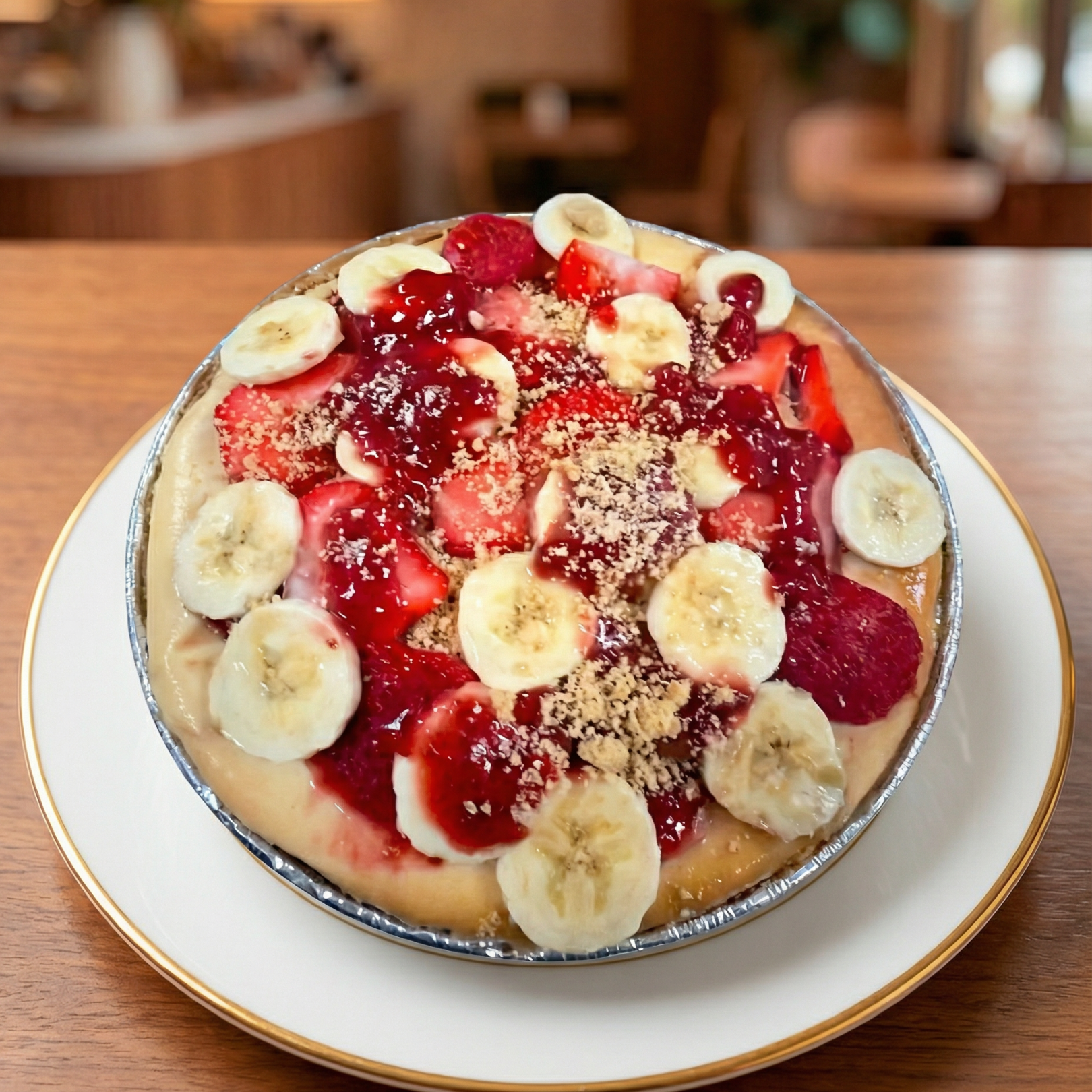 Strawberry Banana Pudding